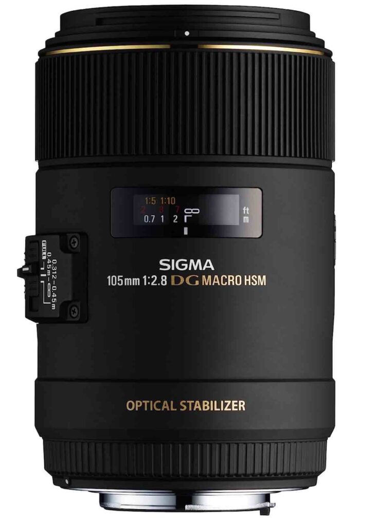 Sigma Macro Lens 105mm f:2.8 ex dg os HSM
